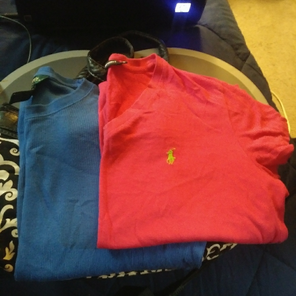 Two Ralph Lauren shirts